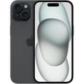 Miniatyrbild 1 av 2: APPLE iPhone 15 128GB Svart (2023) - Renoverad - Utmärkt skick- REFURBISHED