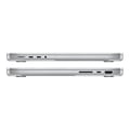 Miniatyrbild 4 av 4: MacBook Pro Retina 14" M1 Pro 3,2 Ghz 16 Go 512 Go SSD Silver GPU 14 - CPU 8 (2021) - Refurbished - Utmärkt skick