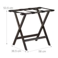 Miniatyrbillede 4 af 8: Bagagestativ, 53.5x58x36.5 cm, Brun, Kodustaar