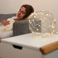 Pikkukuva 2 / 10: Koristeellinen LED-pallo, 20 cm, hopea, Kodustaar