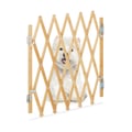 Miniatyrbillede 1 af 9: Hundebarriere, Udtrækkelig Bambus, 48,5x96 cm, Natur, Kodustaar
