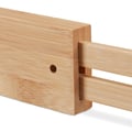 Miniatyrbild 7 av 8: Lådavdelare, 10-delars set, 6x43,5-56,5x2 cm, Natur, Svart, Kodustaar