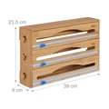 Miniatyrbild 4 av 9: Foliedispenser, 23.5x39x9 cm, Natur, Kodustaar