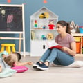 Pikkukuva 3 / 8: Lastenhylly, 115x68x28 cm, valkoinen, Kodustaar