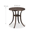 Miniatyrbillede 4 af 7: Sidebord, 53x49 cm, Sort, Kodustaar
