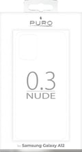 Miniatyrbilde 4 av 4: Puro Samsung Galaxy A12 Deksel Nude Transparent