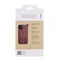 Miniatyrbilde 5 av 6: Buffalo iPhone 15 Plus Etui 3 Kortlomme Avtakbart deksel MagSeries Brun