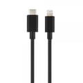 Miniatyrbilde 3 av 5: Champion Lader med Kabel Fast Charger Kit USB-C to Lightning 20W Svart