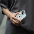 Miniatyrbilde 5 av 6: Moshi iPhone 15 Pro Deksel iGlaze MagSafe Meteorite Gray