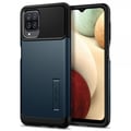 Miniatyrbilde 1 av 3: Spigen Samsung Galaxy A12 Deksel Slim Armor Metal Slate