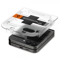Miniatyrbillede 8 af 10: Spigen Samsung Galaxy Z Flip 6/Flip 7 FE Skærmbeskytter GLAS.tR EZ Fit 2-pak