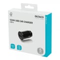 Miniatyrbilde 3 av 4: Deltaco Mobillader til bil 12/24V USB-A Car Charger