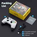 Miniatyrbilde 10 av 10: EasySMX Bayard 9124 Switch/Android/PC Programmable Wireless Gamepad Hvit