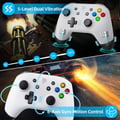 Miniatyrbilde 6 av 10: EasySMX Bayard 9124 Switch/Android/PC Programmable Wireless Gamepad Hvit