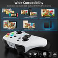 Miniatyrbilde 8 av 10: EasySMX Bayard 9124 Switch/Android/PC Programmable Wireless Gamepad Hvit