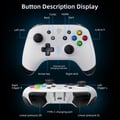 Miniatyrbilde 9 av 10: EasySMX Bayard 9124 Switch/Android/PC Programmable Wireless Gamepad Hvit