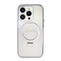 Miniatyrbilde 3 av 10: Guess iPhone 15 Pro Max Deksel Ring Stand Glitter MagSafe Transparent
