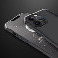 Miniatyrbilde 3 av 5: GKK iPhone 13 Pro Max Deksel Tredelt Svart Sølv