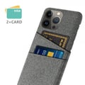 Miniatyrbilde 2 av 2: iPhone 14 Pro-deksel Glitter Flakes Metallogo Svart
