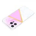 Miniatyrbilde 2 av 2: iPhone 13 Pro Deksel Marmormønster Rosa