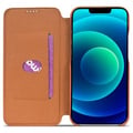 Miniatyrbilde 2 av 6: Lc.Imeeke iPhone 14 Plus Etui Flip Lysebrun