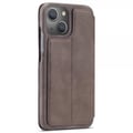 Miniatyrbilde 6 av 6: Lc.Imeeke iPhone 14 Plus Etui Flip Mørkebrun