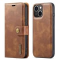 Miniatyrbilde 1 av 10: Dg.Ming iPhone 14 Plus Etui Avtagbart Deksel Brun