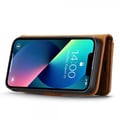 Miniatyrbilde 3 av 10: Dg.Ming iPhone 14 Plus Etui Avtagbart Deksel Brun