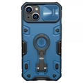 Miniatyrbilde 1 av 2: Nillkin iPhone 14 Plus Deksel CamShield Armor Pro MagSafe Blå