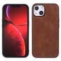 Miniatyrbilde 1 av 3: X-Level iPhone 14 Plus Deksel Skinntekstur Brun