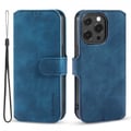 Miniatyrbilde 1 av 8: Dg.Ming iPhone 14 Pro Etui Retro Blå