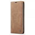 Miniatyrbilde 4 av 5: CaseMe iPhone 14 Pro Etui Retro Flip Brun