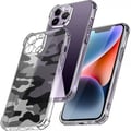 Miniatyrbilde 1 av 2: iPhone 14 Pro Deksel Kamuflasje Svart