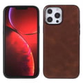 Miniatyrbilde 1 av 3: X-Level iPhone 14 Pro Deksel Skinntekstur Brun