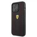 Miniatyrbilde 2 av 8: Ferrari iPhone 14 Pro Deksel Logo Perforert Rød