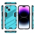 Miniatyrbilde 7 av 7: iPhone 15 Plus Deksel med Stativ Lyseblå