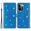 Miniatyrbilde 1 av 7: iPhone 15 Pro Etui Glitter Blå