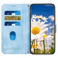 Miniatyrbilde 3 av 10: iPhone 15 Pro Max Etui Blomstermønster Lyseblå