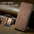 Miniatyrbilde 7 av 10: CaseMe iPhone 15 Pro Max Etui Retro Flip Brun