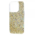 Miniatyrbilde 3 av 7: iPhone 15 Pro Max Deksel Glitterpaljetter Gull