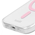 Miniatyrbilde 3 av 3: holdit iPhone 15 Pro Max Deksel MagSafe Case Rosa Transparent