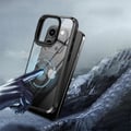 Miniatyrbilde 4 av 9: Ipaky iPhone 15 Pro Max Deksel Gjennomsiktig Bakside Lilla