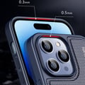 Miniatyrbilde 2 av 8: X-Level iPhone 15 Pro Max Deksel V-shape Blå