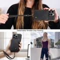 Miniatyrbilde 8 av 10: CaseMe iPhone 15 Pro Deksel C20 Series Svart
