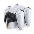 Miniatyrbilde 1 av 9: Dobe Ladestasjon for to kontroller PS5 DualSense