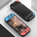 Miniatyrbillede 2 af 10: Nintendo Switch skal børstet kulfibertekstur sort