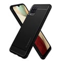 Pikkukuva 2 / 6: Spigen Samsung Galaxy A12 -suojakuori, Rugged Armor, mattamusta