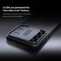 Miniatyrbilde 8 av 10: Nillkin Samsung Galaxy S25 Plus Deksel CamShield Pro Svart