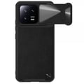 Miniatyrbild 1 av 5: Nillkin Xiaomi 13 Skal CamShield Leather Svart