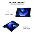 Miniatyrbilde 2 av 3: ENKAY Xiaomi Pad 6 Etui Trifold Lyseblå